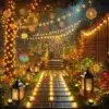 decoration ideas, decorative light, led lights, solar led lights, sahapect