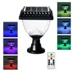 solar led light, gate light, pillar light , post lamp, ground light, multi color light, remote control light, outdoor light, waterproof light, home light, decoration light, wall light,